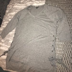 Cable & Gauge Gray Sweater